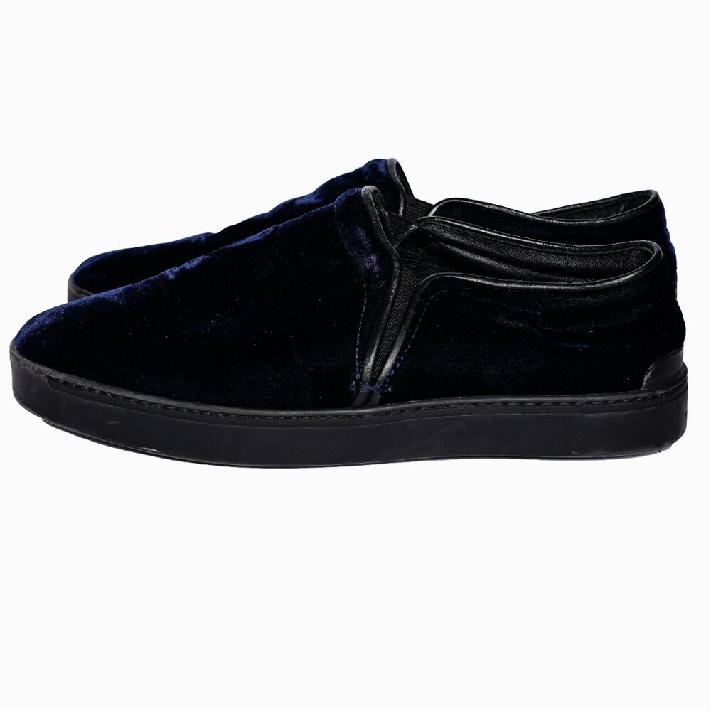 RAG & BONE Blue Velvet Trainers / Sneakers 
 Slip-On US 9 - Picture 4 of 5